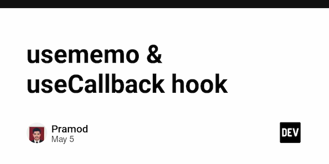 usememo & useCallback hook