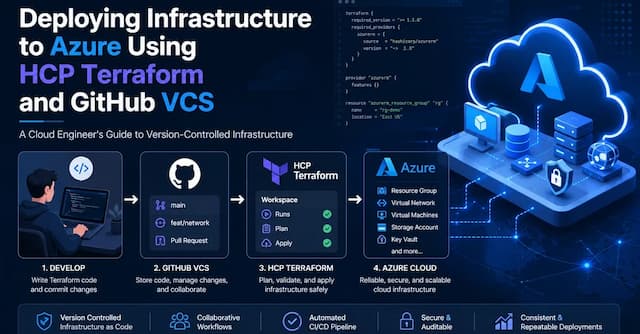 Deploying Infrastructure to Azure Using HCP Terraform and GitHub VCS