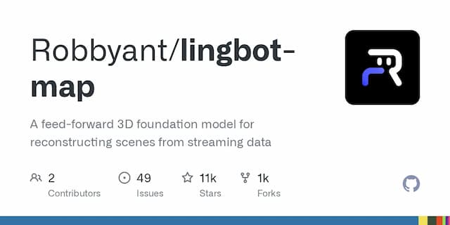 Lingbot-map: A 3D foundation model for reconstructing scenes from streaming data