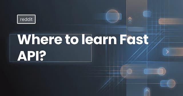 Where to learn FastAPI?