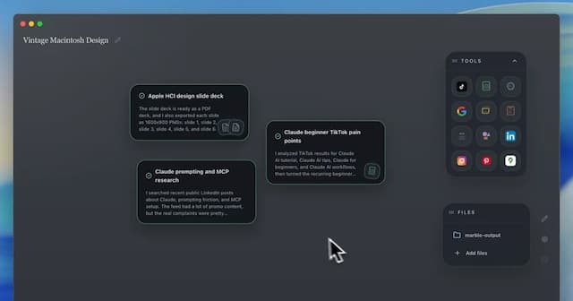 Show HN: What should the GUI for AI agents look like?