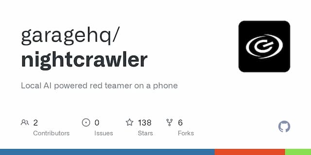 Show HN: Nightcrawler – A local AI pentesting agent running on a smartphone