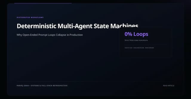 Why We Stopped Using LLM Agents to Control LLM Agents (Deterministic Multi-Agent FSM)