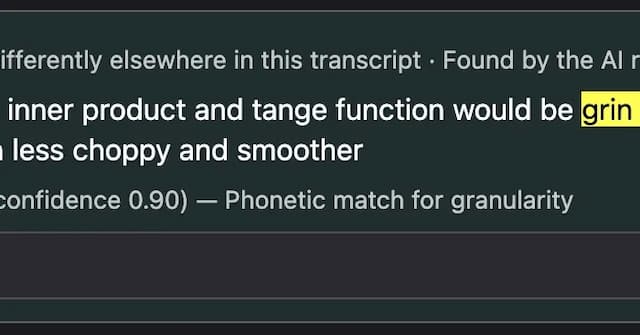 Spellcheck can't fix "chai GPT": building an LLM caption checker on $5 a month