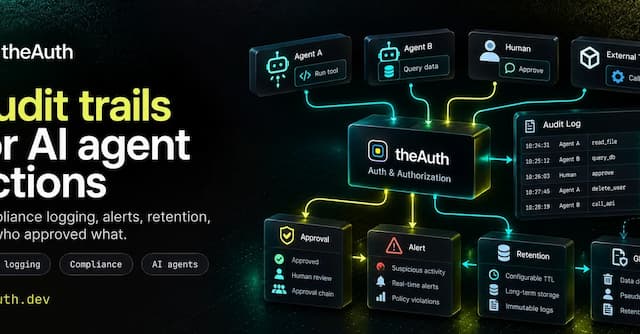 theAuth Audit Trails: Compliance Logging for AI Agent Actions