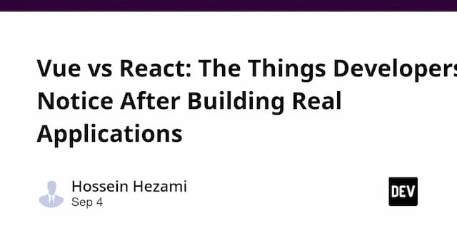 Vue vs React: The Things Developers Notice After Building Real Applications