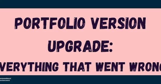 I Upgraded My 2023 Portfolio to Next.js 16 and Tailwind 4: Everything That Broke