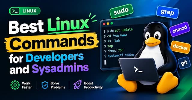 Best Linux Commands for Developers and Sysadmins