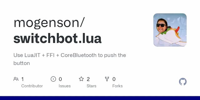 Push the Button: Using LuaJIT + FFI + CoreBluetooth with an async design to automate a trivial task