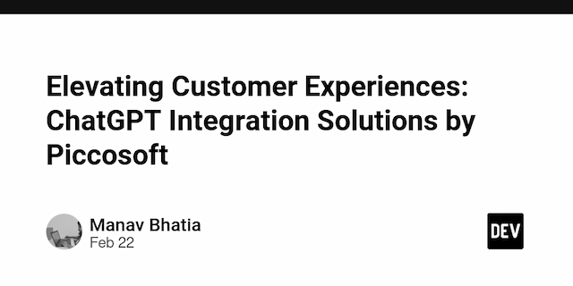 Elevating Customer Experiences: ChatGPT Integration Solutions by Piccosoft