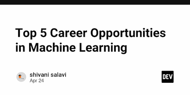 Top 5 Career Opportunities in Machine Learning