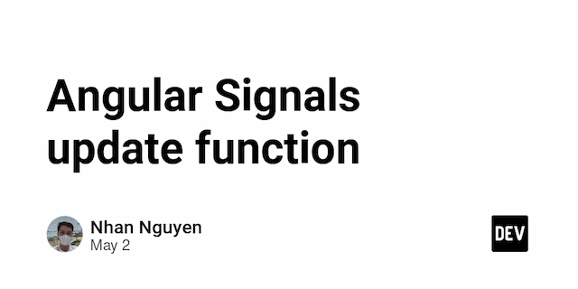 Angular Signals update function