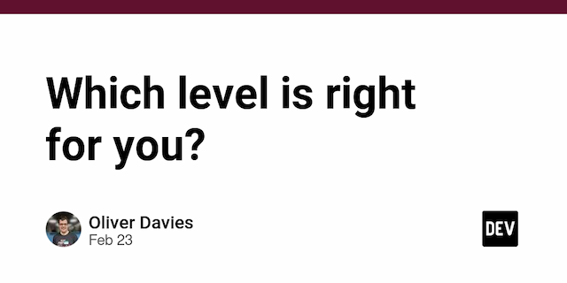 Which level is right for you?